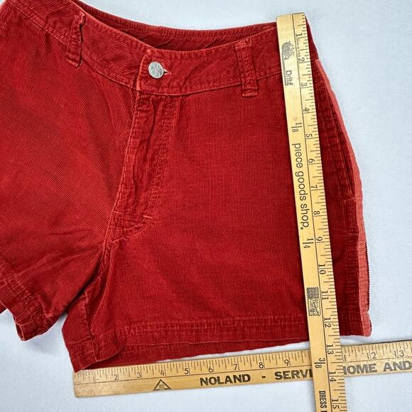 HIC Hawaiian Island Creations Vtg Corduroy Shorts Size 26" Stripe 90s Cotton HTF - Picture 14 of 16